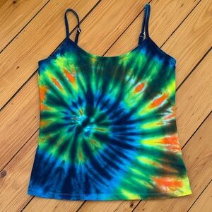 Old Navy Tie-Dye Camisole - Blue, Green, Orange
